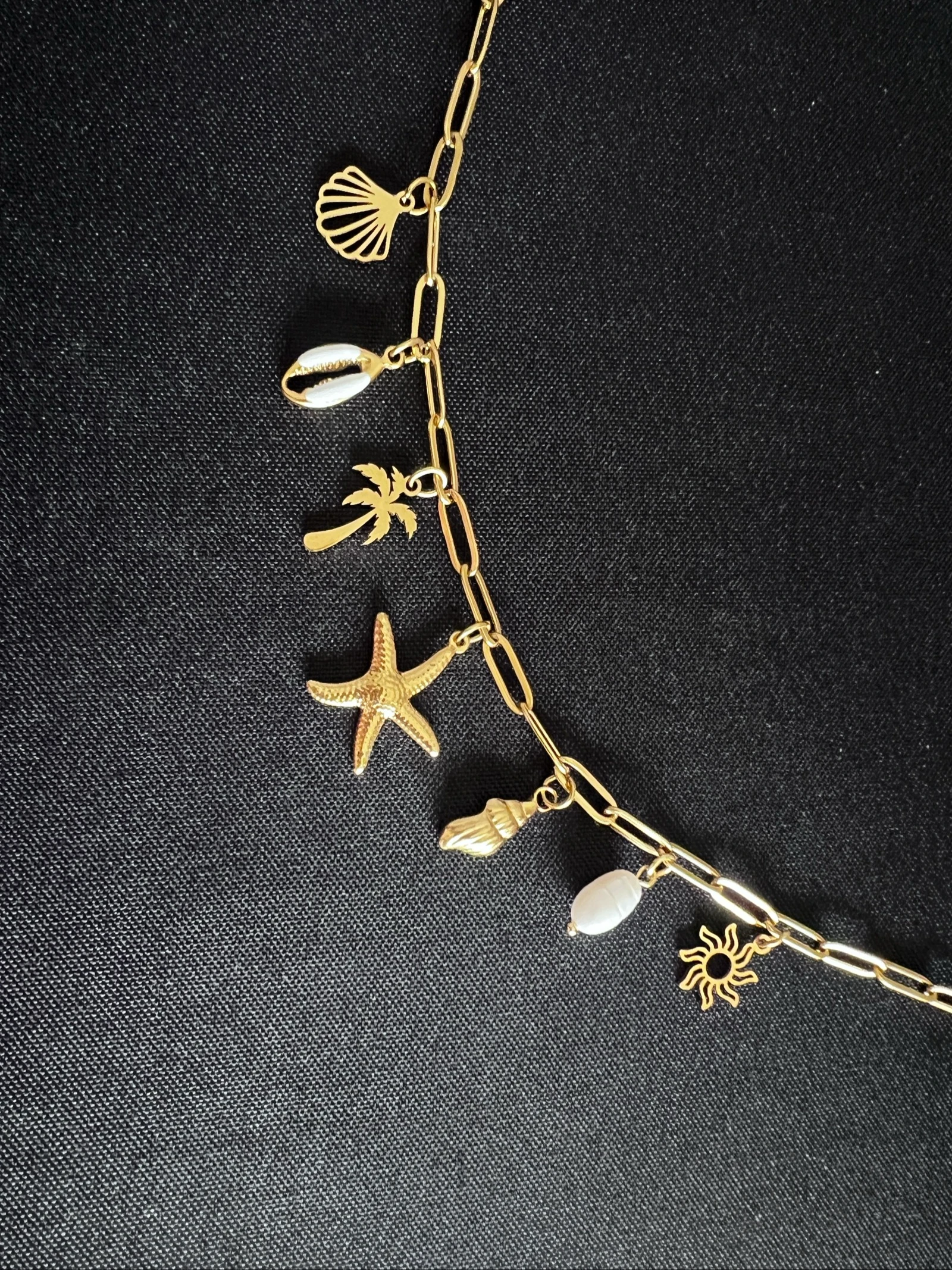Collier Breloque/Charms à personnaliser acier inoxydable doré ou argenté  – photo 6